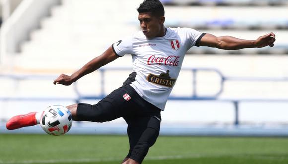 Raziel García ha sido convocado a la Selección Peruana para la Copa América y Eliminatorias Qatar 2022. (Foto: FPF Twitter)