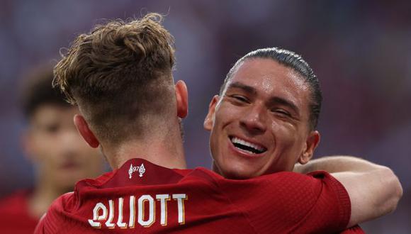Liverpool vs. Estrasburgo: chocan en Anfield en partido amistoso. (Foto: AFP)
