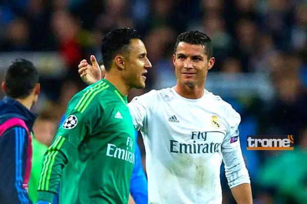 Cristiano Ronaldo y Keylor Navas juntos otra vez  (Foto: Getty Images)