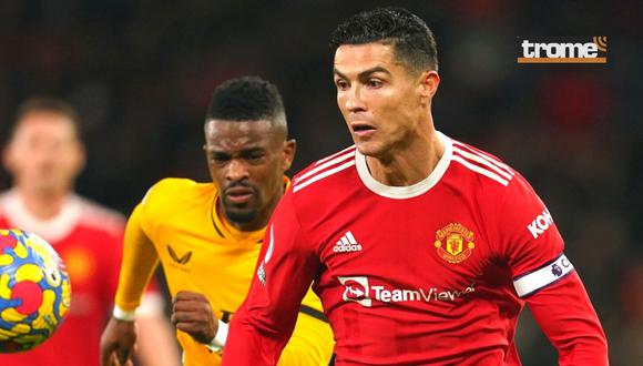 Cristiano Ronaldo salió al duelo como capitán de Manchester (Foto: Getty Images)