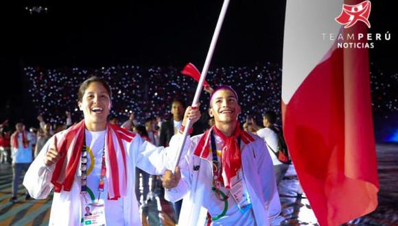 Perú desfiló en la inauguración de los Juegos Suramericanos Asunción 2022. (Foto: IPD)