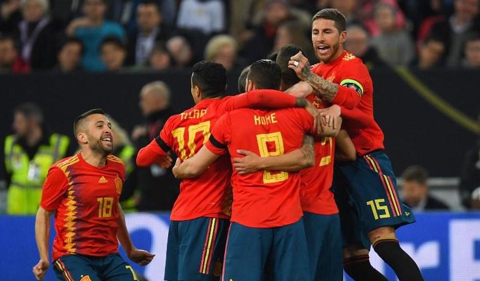 España vs Suiza 1-1 GOLES y VIDEO RESUMEN del partido ...