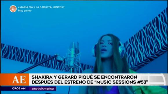 Shakira y Gerard Piqué se vieron las caras después del último éxito de BZRP ¿Qué se dijeron?