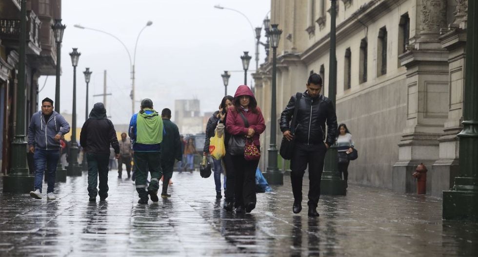 Actualidad Lluvia en Lima Varios distritos de la capital soportan