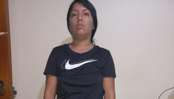 La sicaria Yolanca Cahuana (24), fue atrapada por intentar herir a balazos a otra mujer.