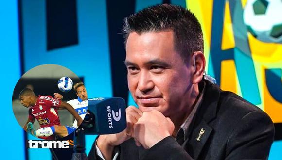 Periodista Daniel Kanashiro se indignó por  injusticia contra equipo peruano (Foto: @directv)