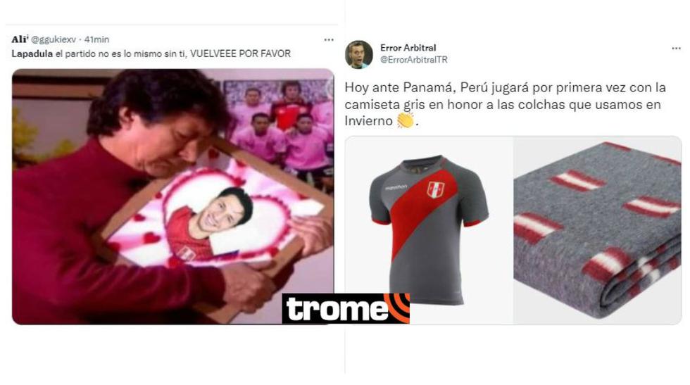 Memes del Perú vs Panamá (Foto: TROME - Twitter)