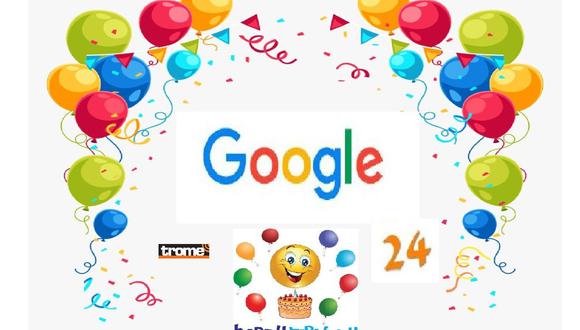 Google acompaña el desarrollo digital de personas y negocios. Entérate de algunas curiosidades en sus 24 años. (Isabel Medina / Google - Compos. Trome)