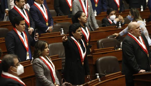 Ministro de Cultura, Alejandro Salas, acusó a un congresista de Fuerza Popular de insultar al presidente Pedro Castillo. (Foto: Jorge Cerdán / @photo.gec)