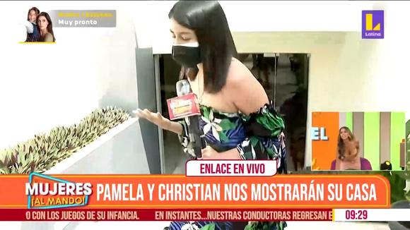 Pamela Franco sorprende con visita de periodista