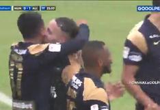 Gol de Pablo Lavandeira para el 1-0 a favor de Alianza Lima sobre Municipal