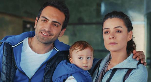 Fatih, Selim y Zeyenp en la telenovela turca "amor a segunda vista".  (Foto: Proceso de película)