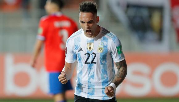 Argentina vs. Chile se enfrentaron por la fecha 15 de las Eliminatorias Qatar 2022. Foto: AFP.