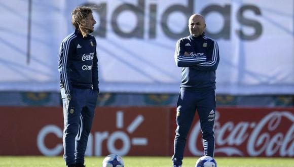 Beccacece trabajó con Sampaoli en varios equipos y  también en las selecciones de Argentina y Chile. (Foto: AFP)