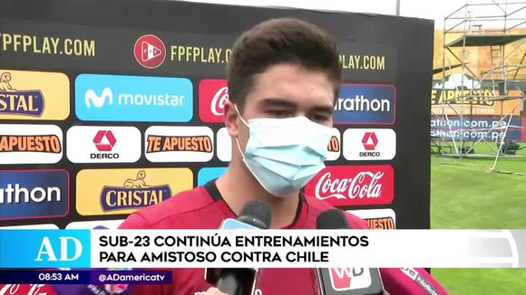 Juan Pablo Goicoechea confesó su admiración por Claudio Pizarro (Video: America TV)