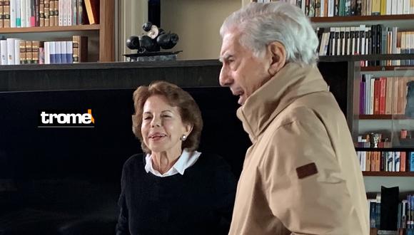 Mario Vargas Llosa se reencontró con su exesposo Patricia Llosa en setiembre del 2022.