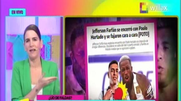 TROME - Farfán y Paolo Hurtado se habrían peleado por una mujer, según Rodrigo y Gigi: ¿Fue por Jamila Dahabreh?