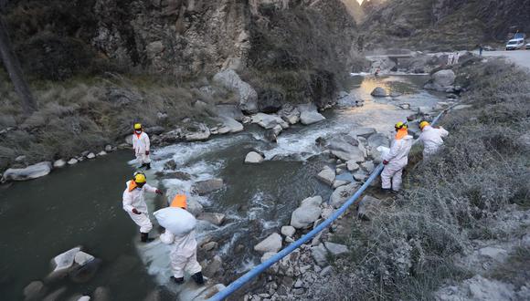 Estudio del OEFA arrojó los primeros resultados de muestras de agua tomadas en río Chillón. (Foto: Midagri)