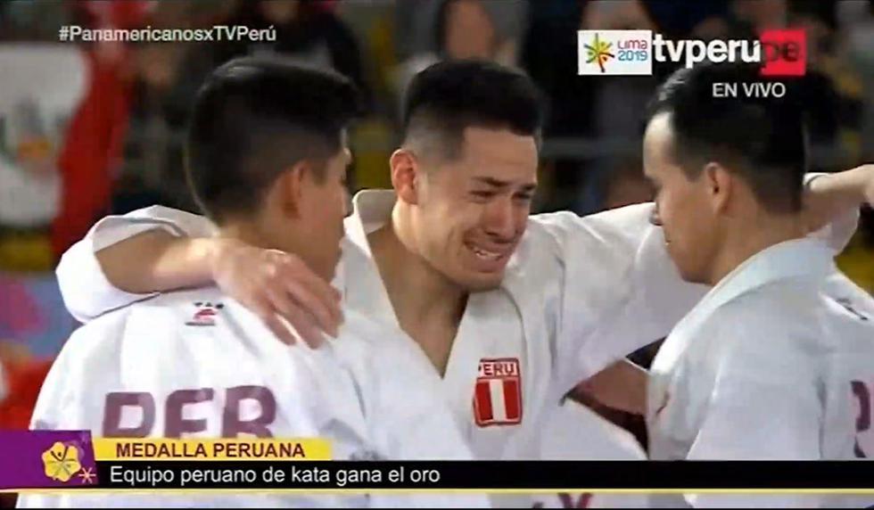 Perú gana medalla de oro: Lágrimas de alegría