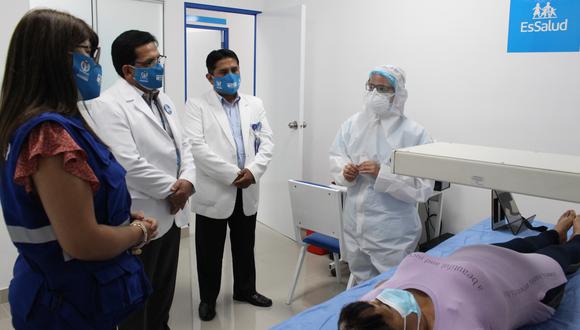 EsSalud inaugura moderno servicio para pacientes COVID y no COVID en Policlínico  Chincha | nnpp | ACTUALIDAD | TROME