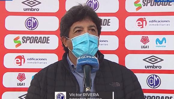 Declaraciones de Víctor Rivera luego de recibir 5 goles de Universitario