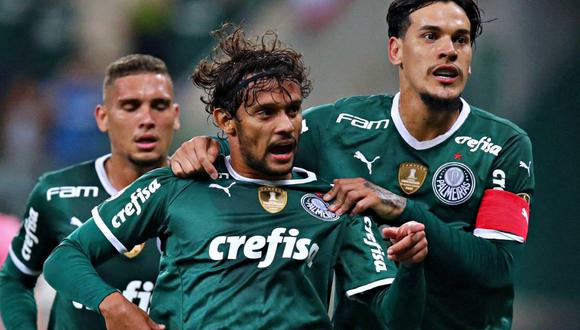 Palmeiras goleó a Deportivo Táchira en la jornada 6 de la Copa Libertadores 2022. (Foto: AFP)
