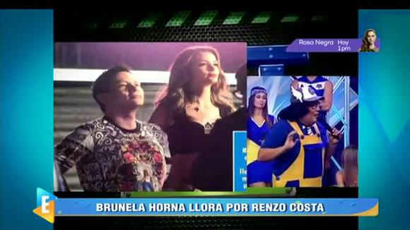 Brunella Horna grita en directo: 