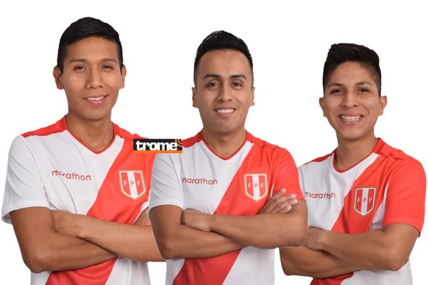 Jóvenes muy parecidos a tres de nuestros seleccionados de fútbol participarán en 'Contigo Capitán', la nueva serie de Netflix. (Entrevista: Isabel Medina / Trome)