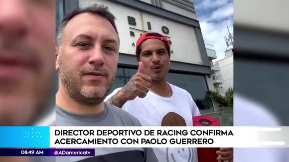 Rácing de Argentina pretende a Paolo Guerrero