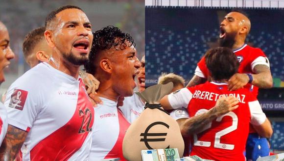 Perú vs Chile: esta es la selección más cara del Clásico del Pacífico (EFE/Getty Images)
