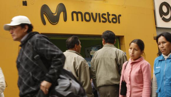 Movistar elevó las tarifas de sus servicios. (Foto: GEC)