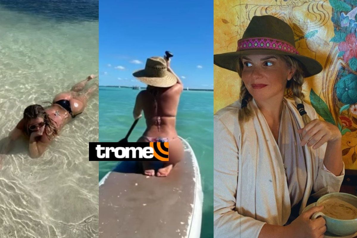 Johanna San Miguel wears her statuesque figure on paradisiacal beaches at 54 years old and receives praise