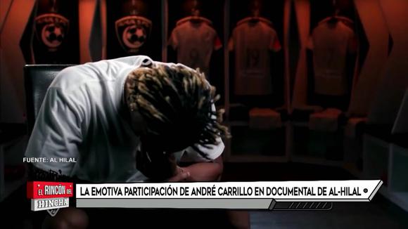 André Carrillo derrama lágrimas en documental de Al-Hilal (Américatv))