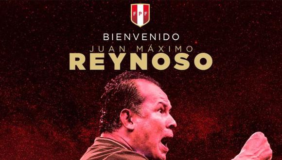 Juan Reynoso es el nuevo entrenador de la selección peruana. (Foto: Twitter)