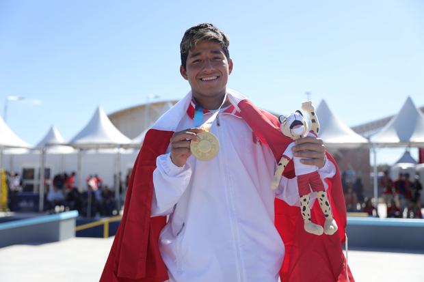 Deivid Tuesta dio la primera medalla de oro a Perú. (Foto: IPD)