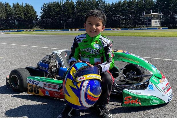 Mateo García, de solo 6 años, Fórmula 1. (Foto: Mateo Driver | Instagram)