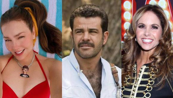 Thalía, Eduardo Capetillo y Lucero son "tíos famosos" (Foto: Thalía / Instagram / Televisa / Lucero / Instagram)
