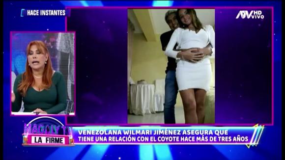 TROME | Magaly se pronuncia por novia venezolana del Coyote Rivera (Magaly TV)