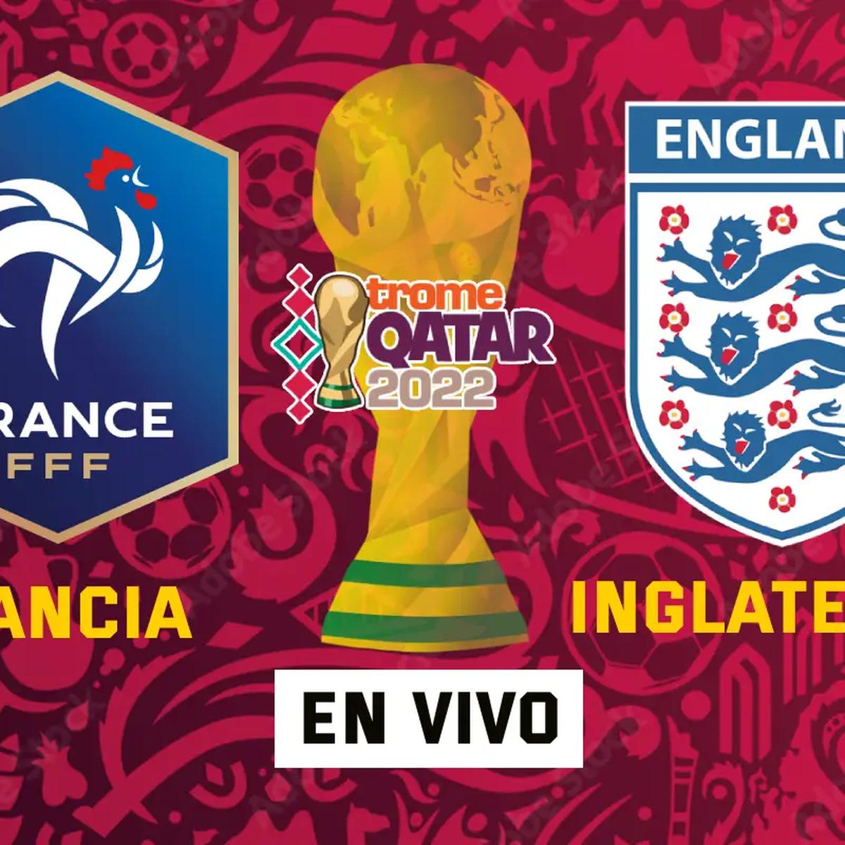 Ver libre FÚTBOL HD, Francia vs. Inglaterra EN VIVO ONLINE GRATIS EN DIRECTO | Mundial Qatar 2022 | Fútbol Libre | Tarjeta Roja | Pirlo TV | Fútbol para todos | TyC Sports | Azteca 7 | Canal 5 | Caracol | DirecTV | MUNDIAL |