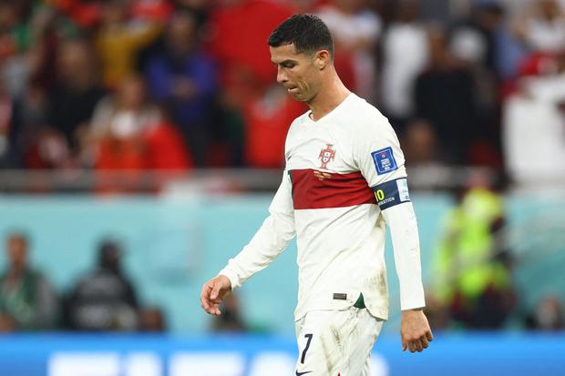 Cristiano Ronaldo se despidió del Mundial Qatar 2022 en cuartos de final (Foto: REUTERS)