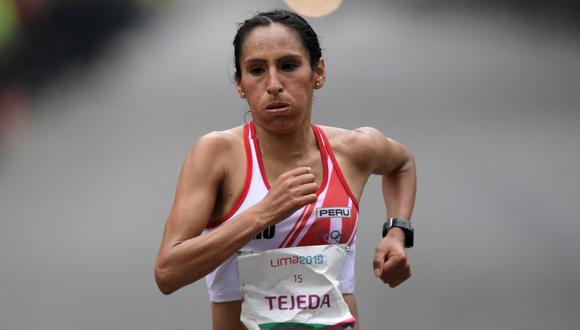 .Gladys Tejeda llegó a Tokio en busca de una medalla en los Juegos Olímpicos. (Foto: AFP)