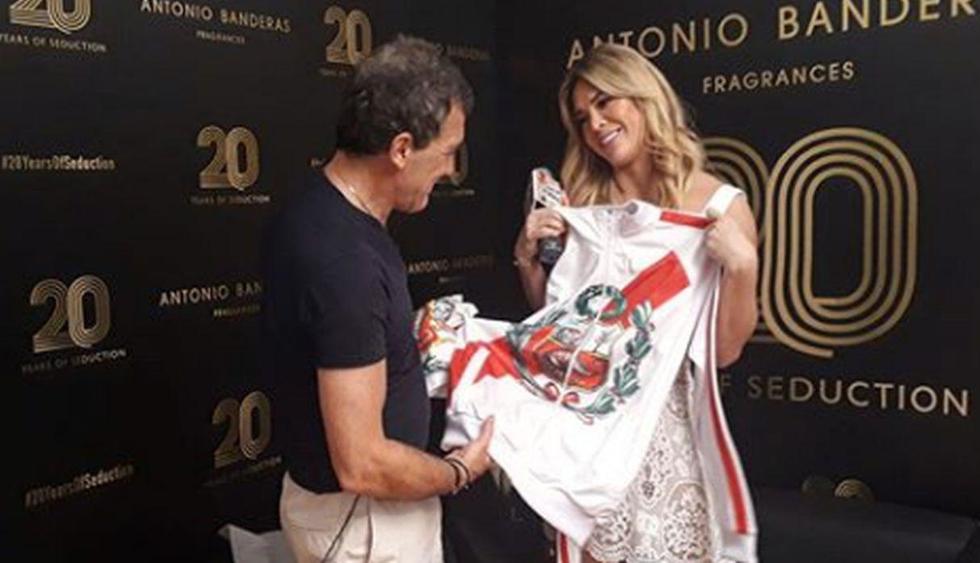 Sheyla Rojas revela detalles de entrevista a Antonio Banderas | Fotos: Instagram