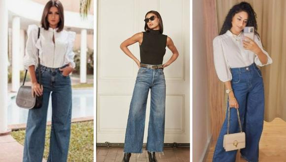 La comodidad y la versatilidad de los jeans para combinarlas con otras prendas marcan la tendencia del 2022. Foto: Pinterest.