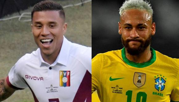 A qué hora juegan Venezuela vs Brasil EN VIVO en la jornada 11 de las Eliminatorias Qatar 2022. Foto: Composición agencias EFE
