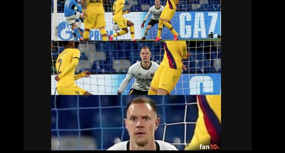 Champions League: Barcelona vs. Napoli: los memes del ...