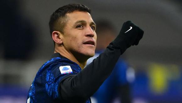 Alexis Sánchez culmina contrato en junio de 2023 con Inter de Milán. (Foto: AFP)