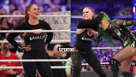 Después de largos tres años, Ronda Rousey hizo su regreso a WWE. (Foto: WWE Corporation)