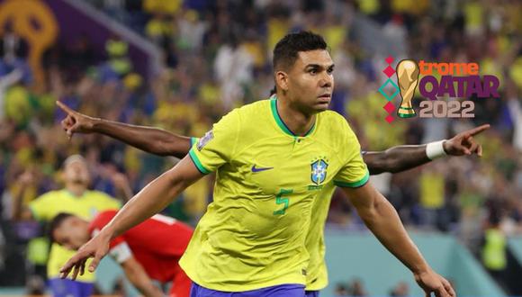 Revive lo mejor del resumen del triunfo de Brasil por 1-0 sobre Suiza en el grupo H del Mundial Qatar 2022. Foto: EFE