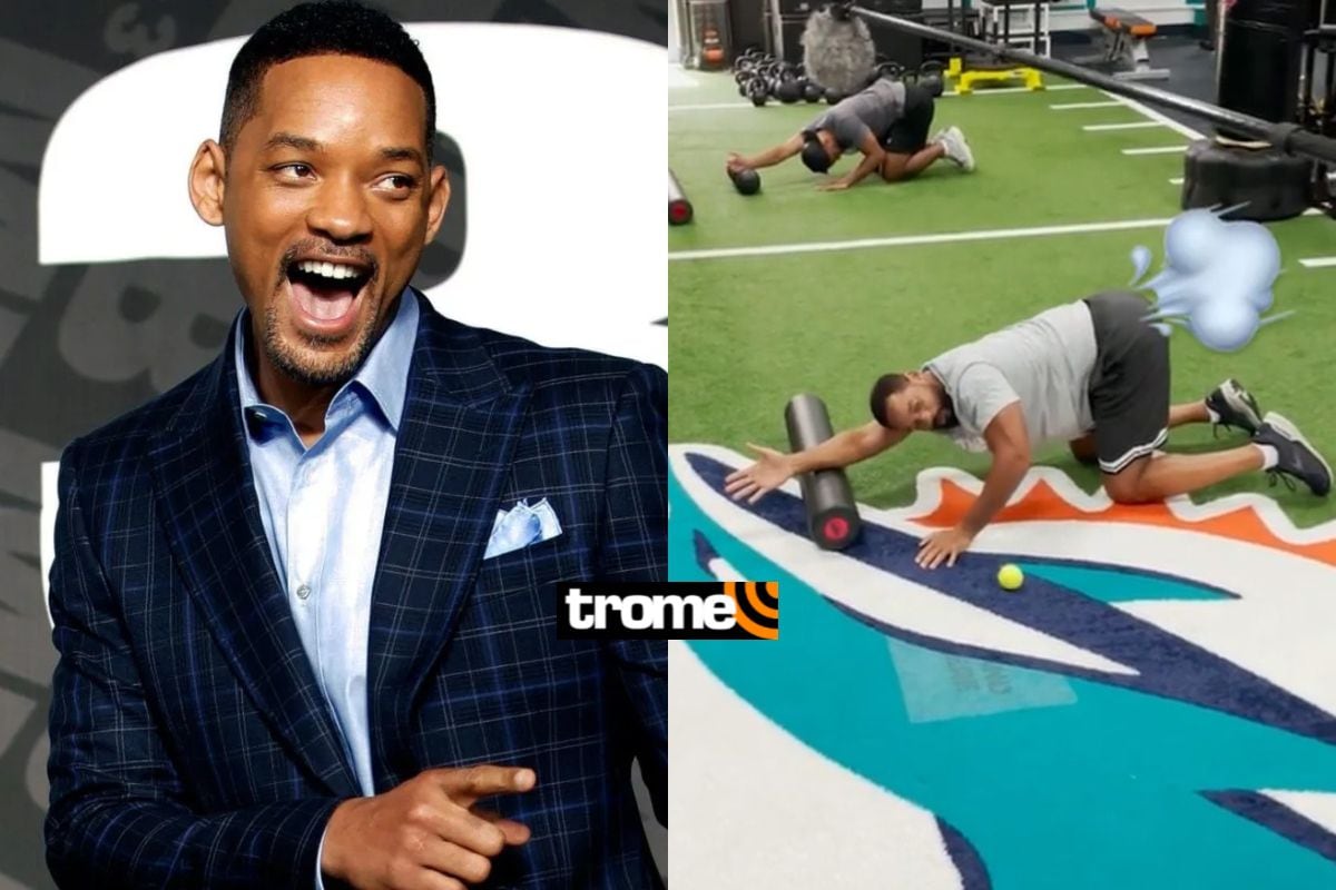 Will Smith goes viral on TikTok after throwing off a gas in the middle of training: “I relaxed ALL my muscles”