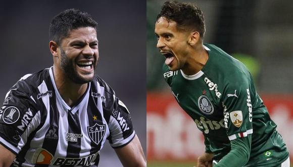 Atlético Mineiro vs. Palmeiras se miden en la ida de cuartos de la Copa Libertadores. (Foto: Twitter)
